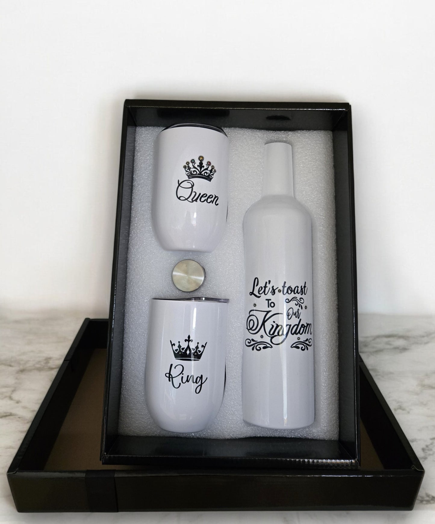 Coffret bouteille personnalisé