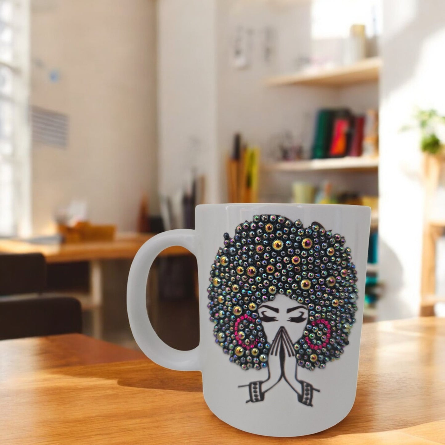 Mug strass Noir
